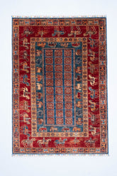 Öğretmenler Halı El Dokuma Pazırık Halı 126X180 - 119481400049