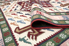 Öğretmenler Halı El Dokuma Derin Sumak Kilim ÖÇDS625