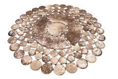 Öğretmenler Halı Arsi Yuvarlak Deri Halı ÖÇAD927