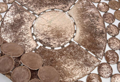 Öğretmenler Halı Arsi Yuvarlak Deri Halı ÖÇAD927