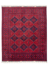 El Dokuma Türkmen Hamyap Kırmızı Yün OCTH967