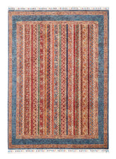 El Dokuma Şal Mavi Yün ÖÇİS1061