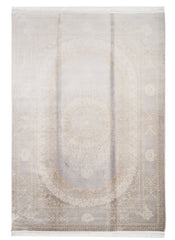 Öğretmenler Halı Makine İpek Jumeirah Gri 6191