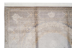 Öğretmenler Halı Makine İpek Jumeirah Gri 6191