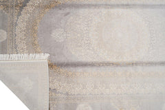 Öğretmenler Halı Makine İpek Jumeirah Gri 6191