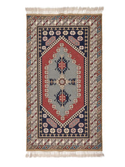 Öğretmenler Halı El Dokuma Seccade Sumak Kilim