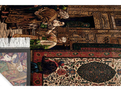 Öğretmenler Halı Tablo İran Makine ÖDİM493