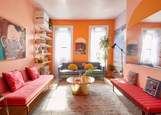 Ev Dekorasyonunda Turuncu İle Uyumlu Renkler Nelerdir?