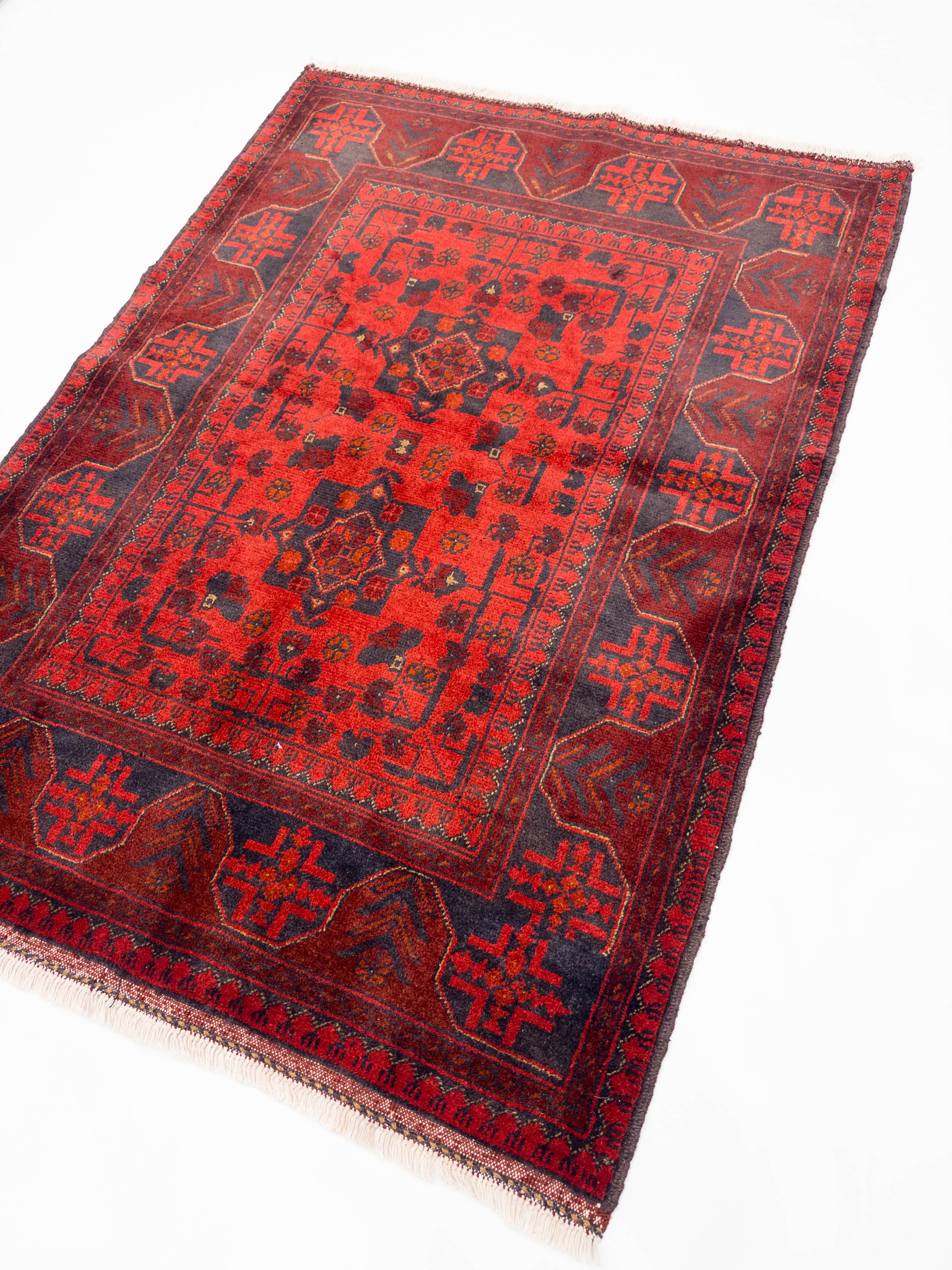 Öğretmenler Halı El Dokuma Halmuhammedi Halı 102X143 - 113951401136