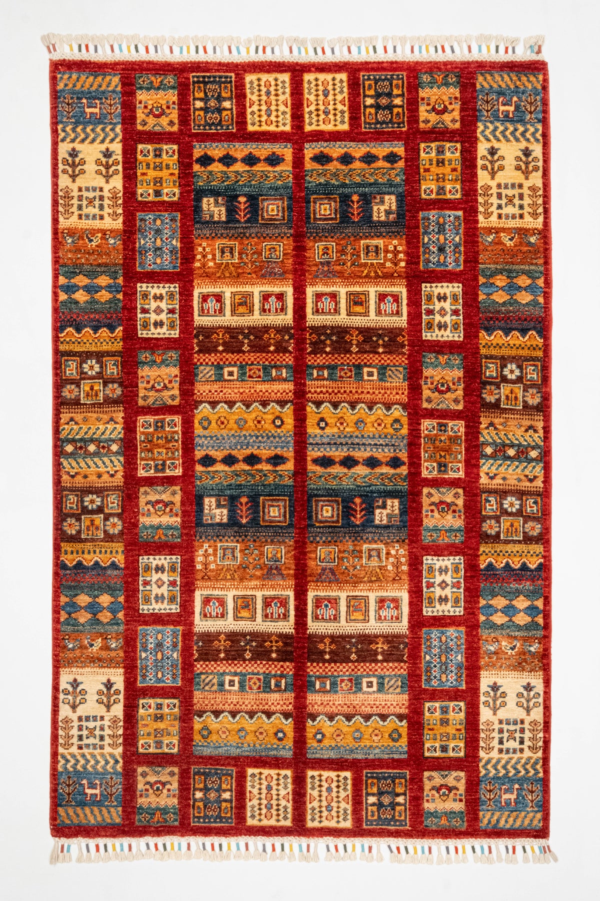 Öğretmenler Halı El Dokuma Bahtiyari Halı 102X160 - 113951400525