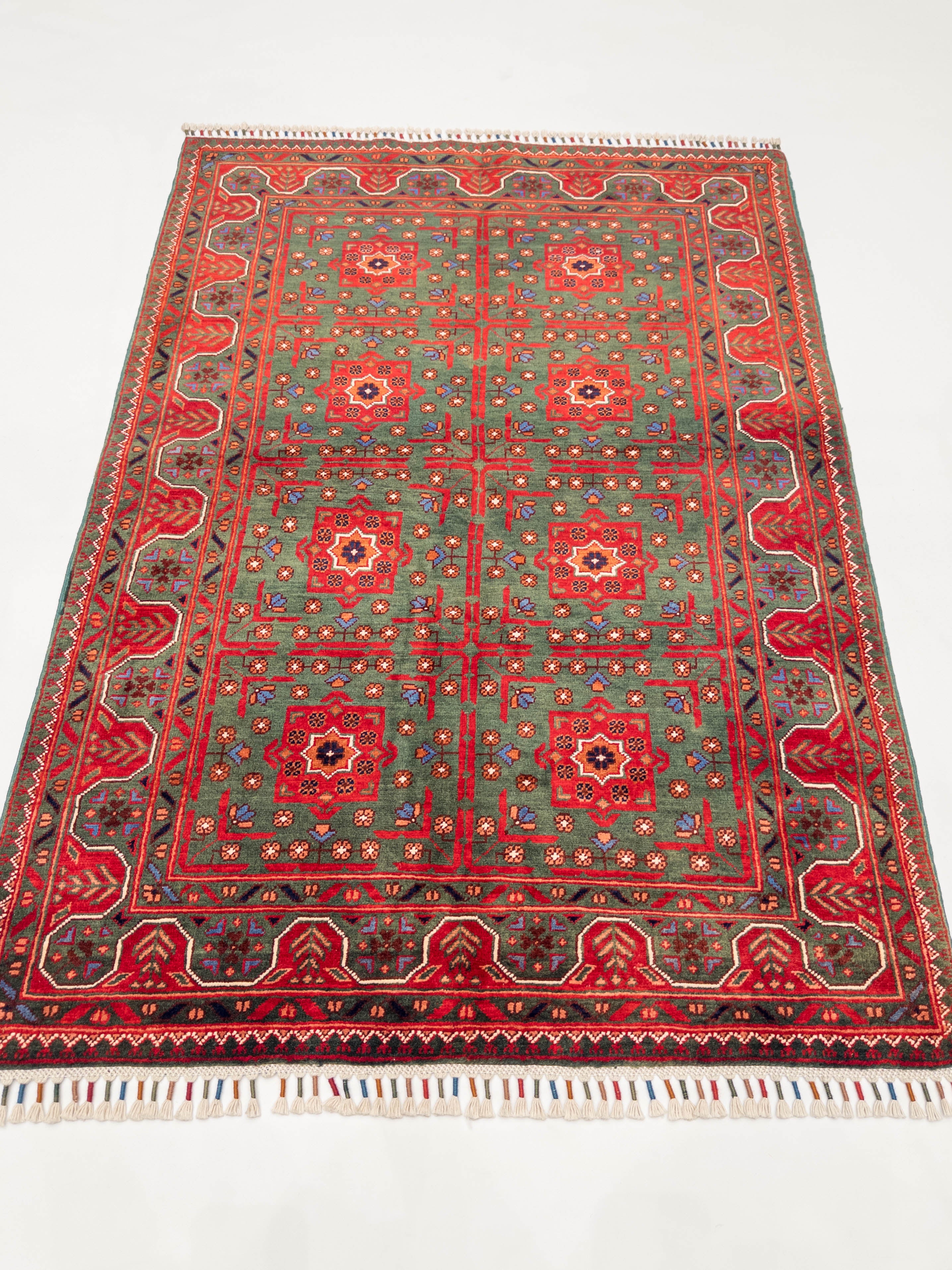 Öğretmenler Halı El Dokuma Hamyap Halı 103X149 - 118501400009
