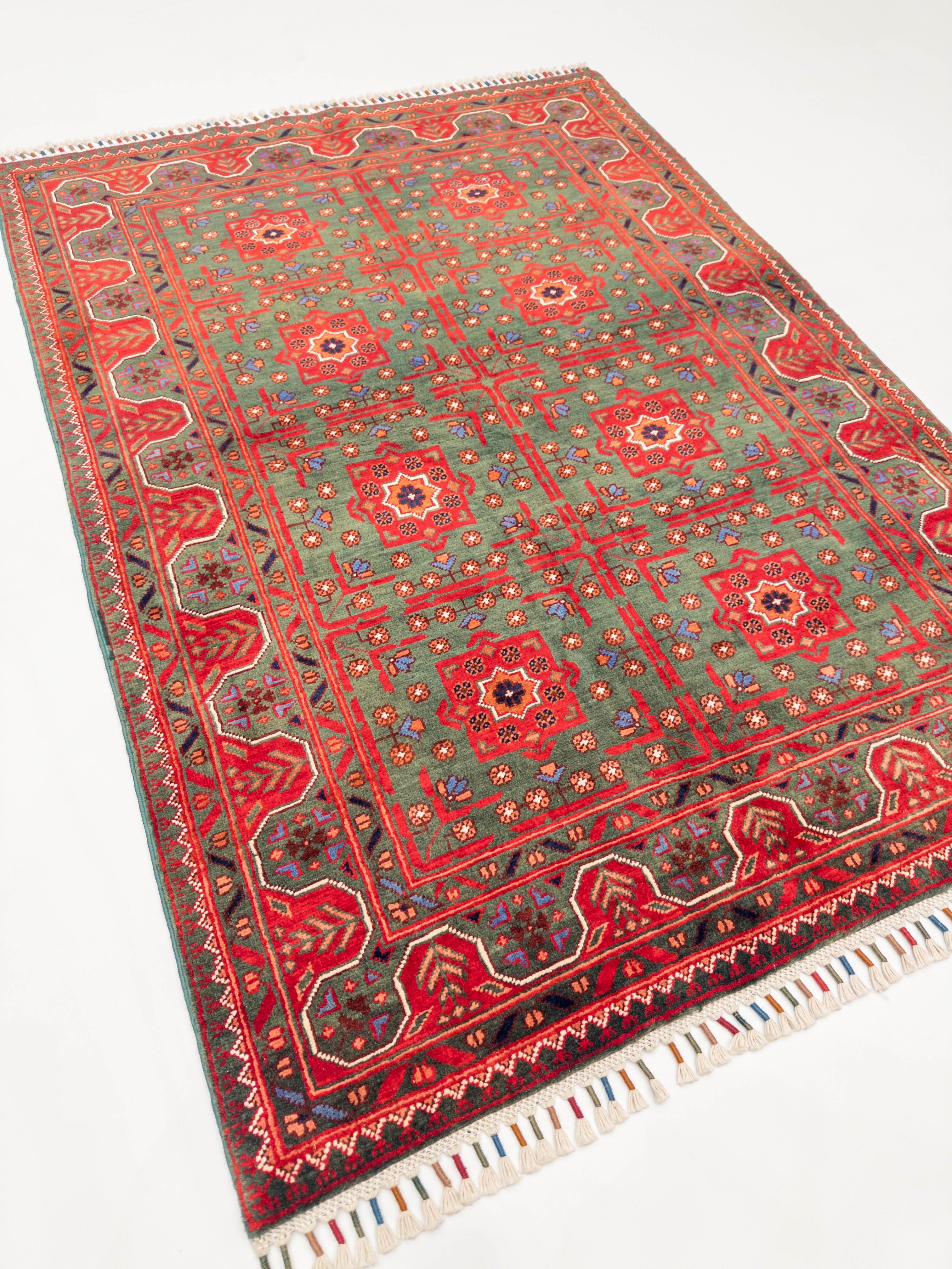 Öğretmenler Halı El Dokuma Hamyap Halı 103X149 - 118501400009