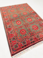 Öğretmenler Halı El Dokuma Hamyap Halı 103X149 - 118501400009
