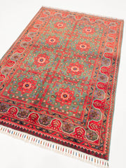 Öğretmenler Halı El Dokuma Hamyap Halı 103X149 - 118501400009
