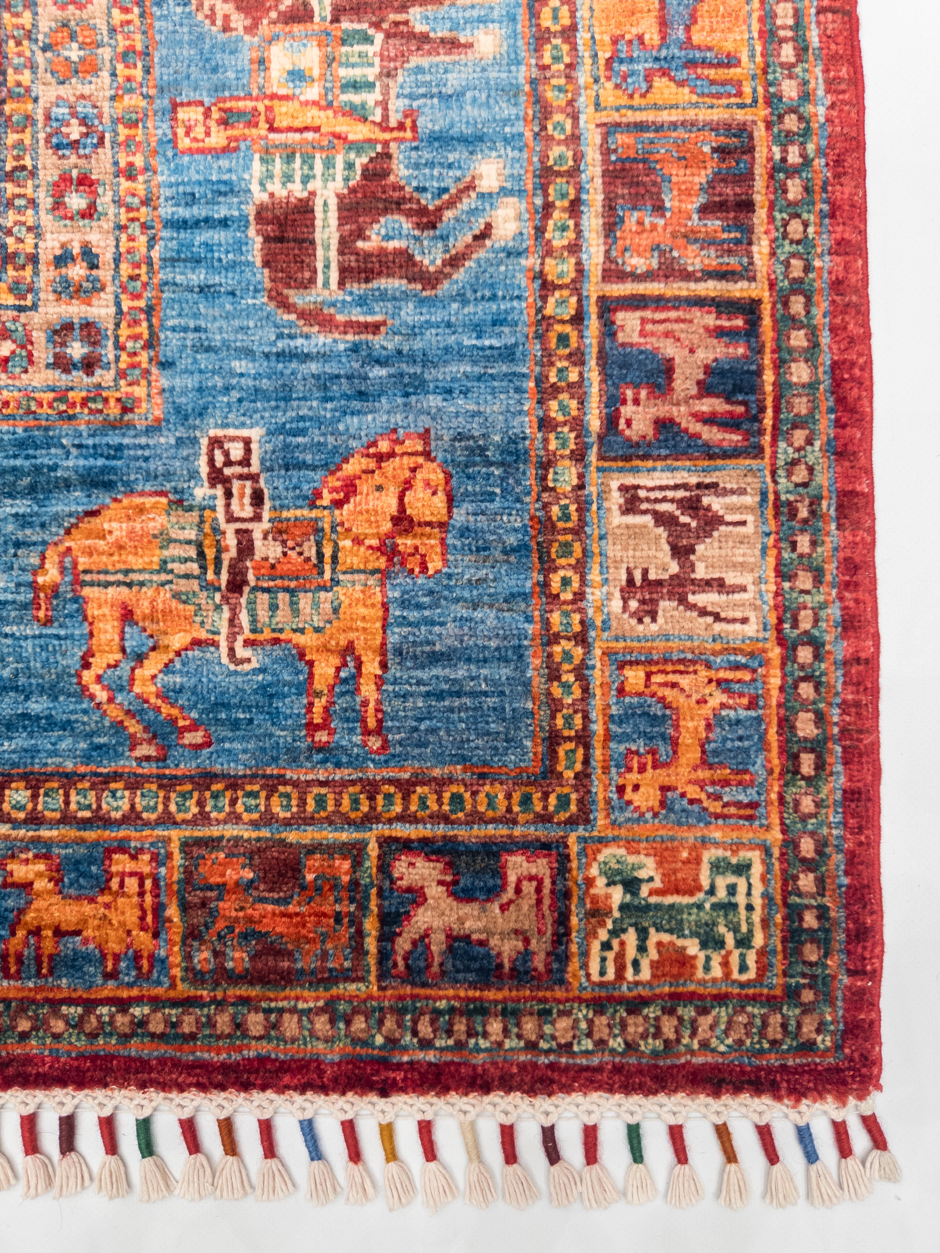 Öğretmenler Halı El Dokuma Pazırık Halı 103X150 - 116661400188