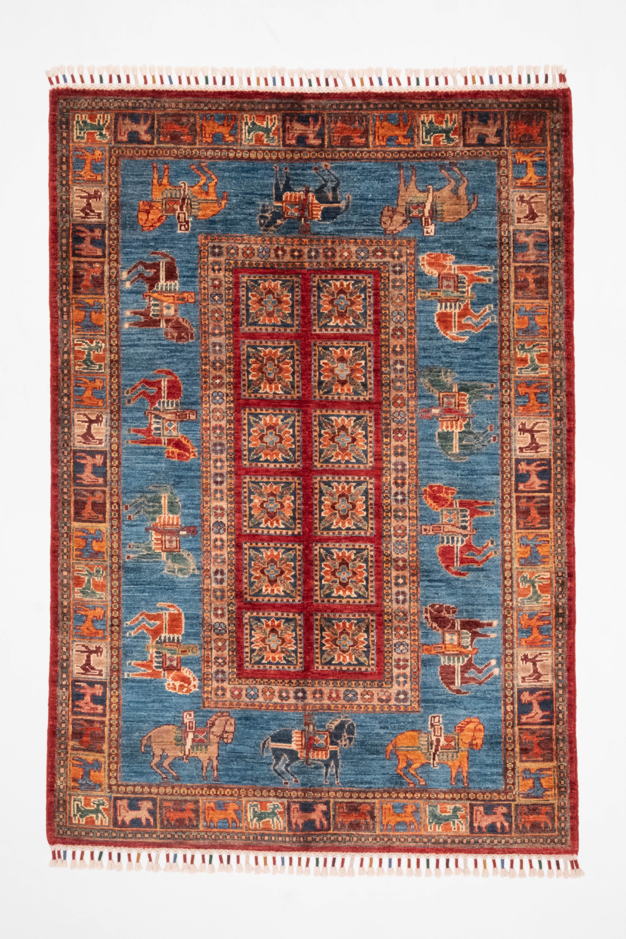 Öğretmenler Halı El Dokuma Pazırık Halı 103X150 - 116661400188