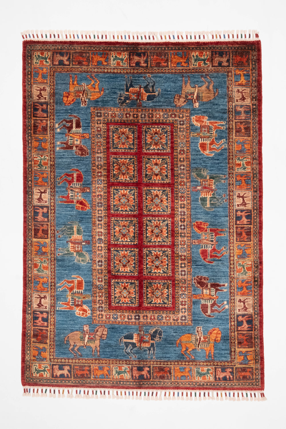 Öğretmenler Halı El Dokuma Pazırık Halı 103X150 - 116661400188