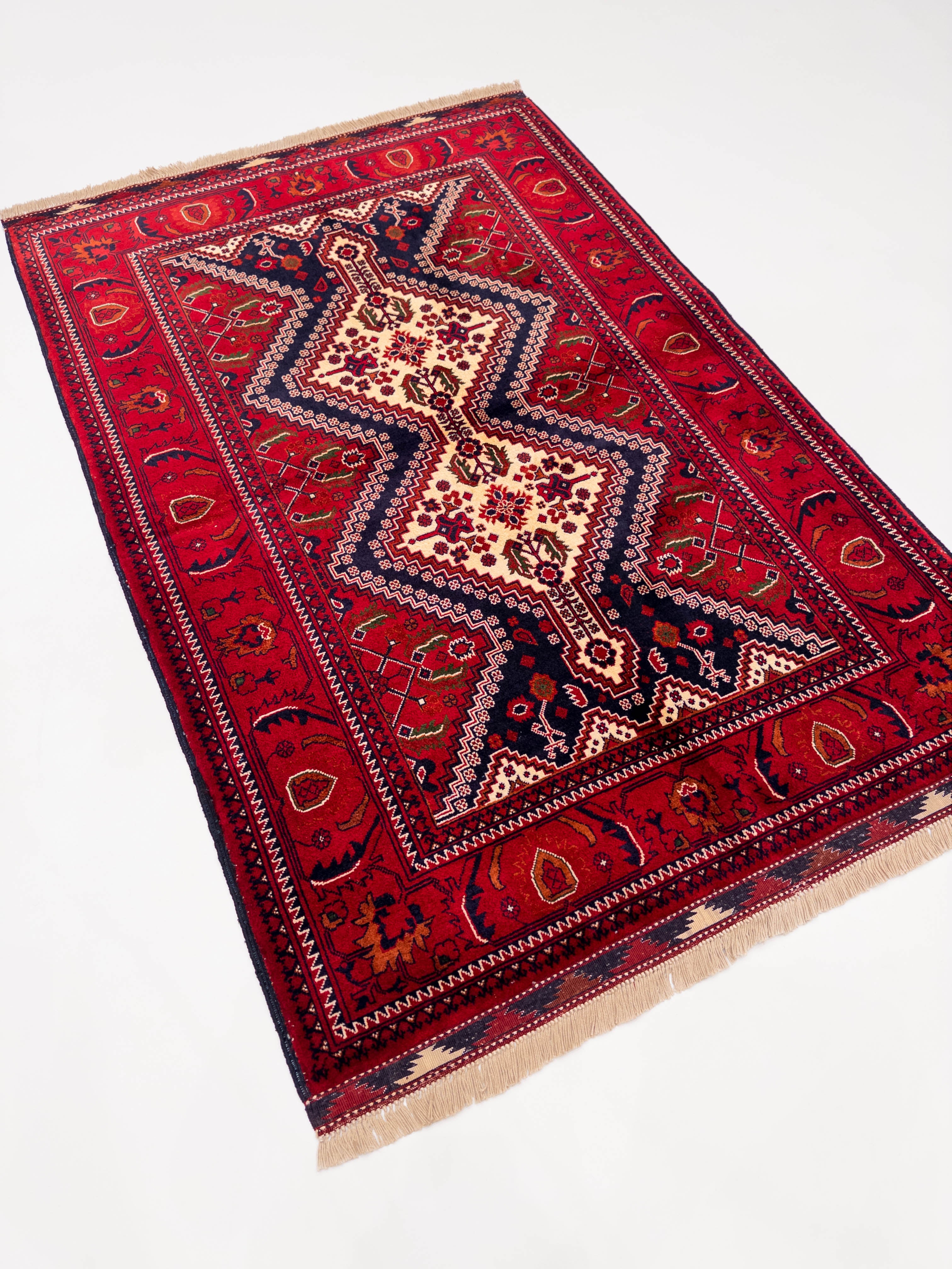 Öğretmenler Halı El Dokuma Belcik Halı 103X153 - 113951400390