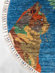 Öğretmenler Halı El Dokuma Sultani Halı 104X102 - 113951401881