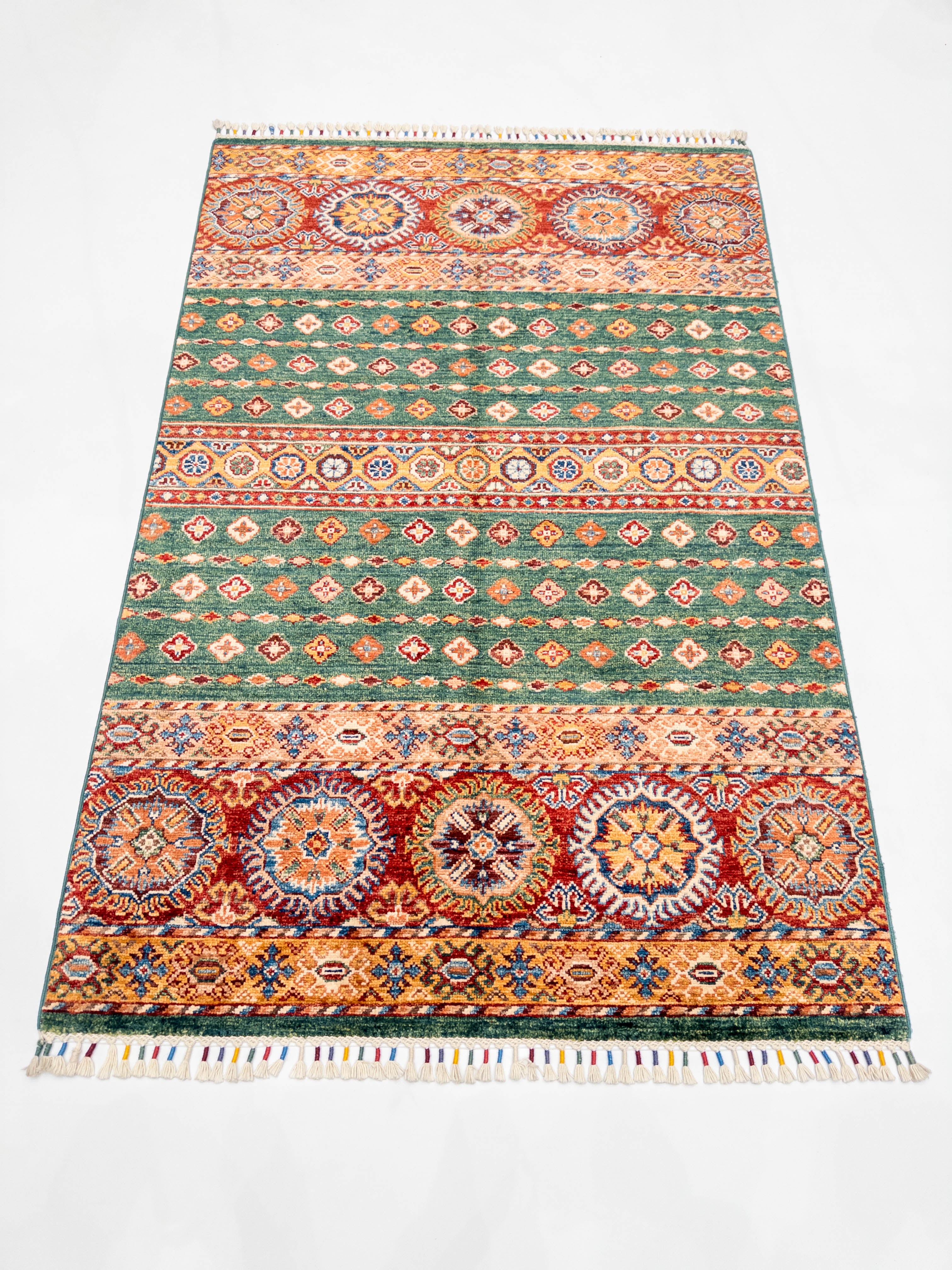 Öğretmenler Halı El Dokuma Bahtiyari Halı 107X161 - 113951400531