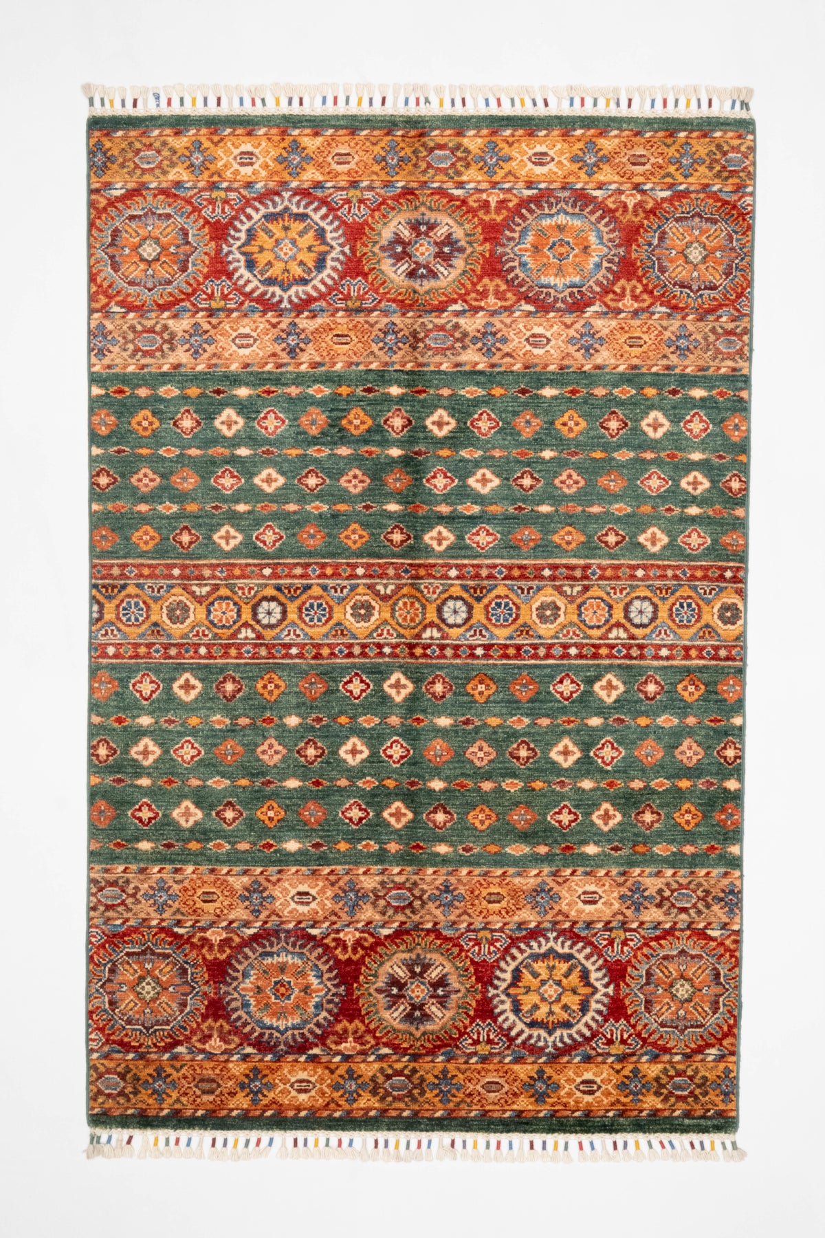 Öğretmenler Halı El Dokuma Bahtiyari Halı 107X161 - 113951400531