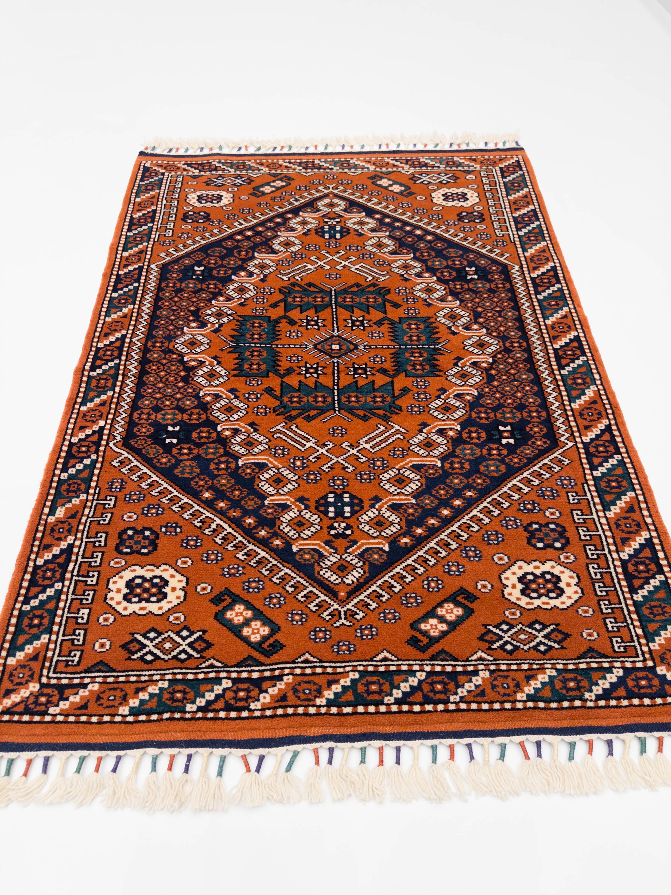 Öğretmenler Halı Kızbergama 113x157