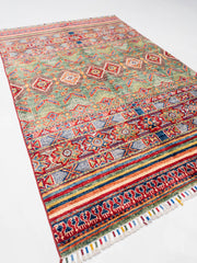 Öğretmenler Halı El Dokuma Bahtiyari Halı 120X182 - 113951400358