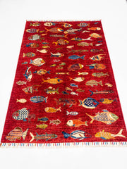 Öğretmenler Halı El Dokuma Sultani Halı 123X183 - 113901400414