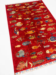 Öğretmenler Halı El Dokuma Sultani Halı 123X183 - 113901400414