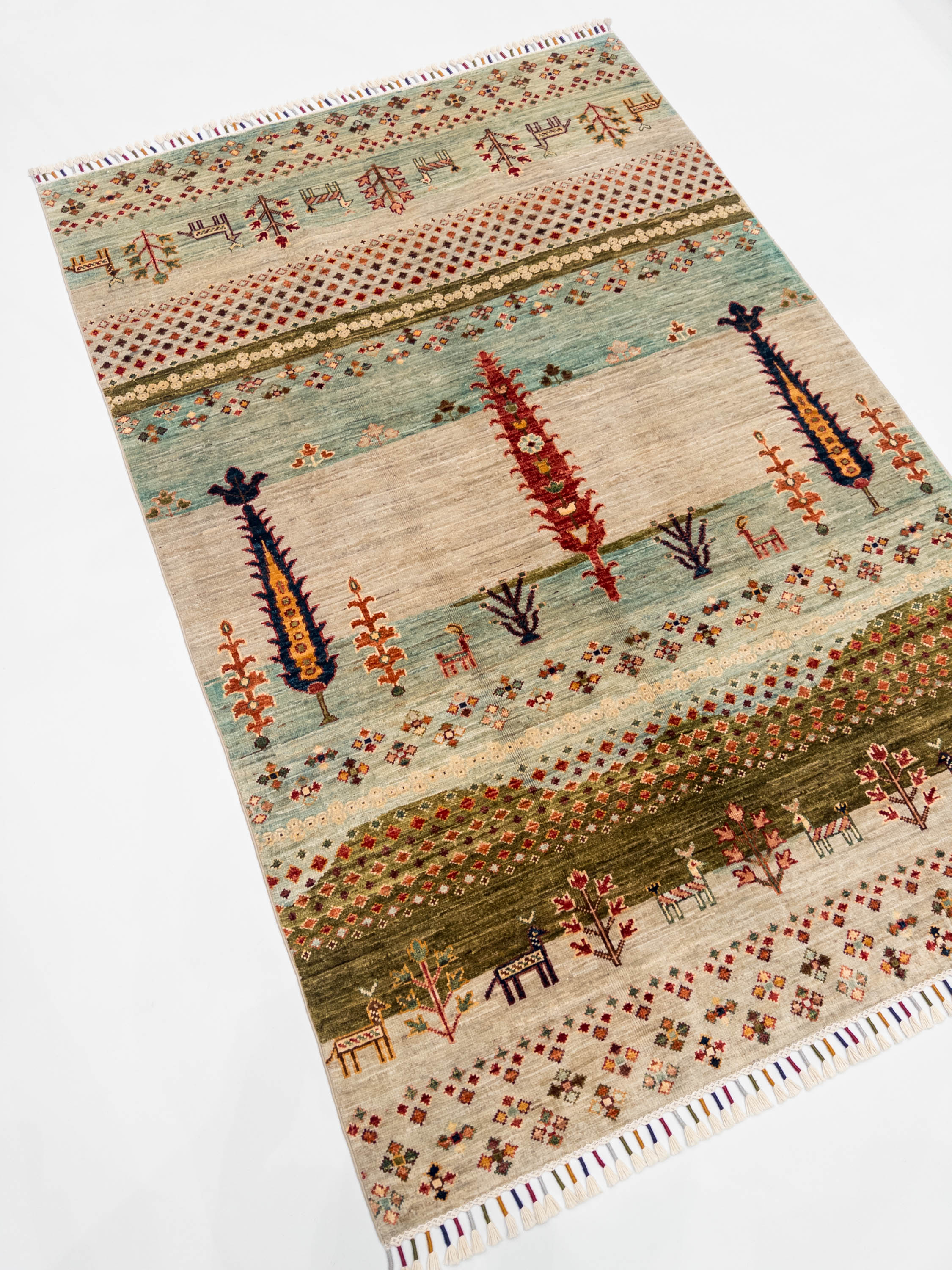 Öğretmenler Halı El Dokuma Sultani Halı 123X184 - 113961401840