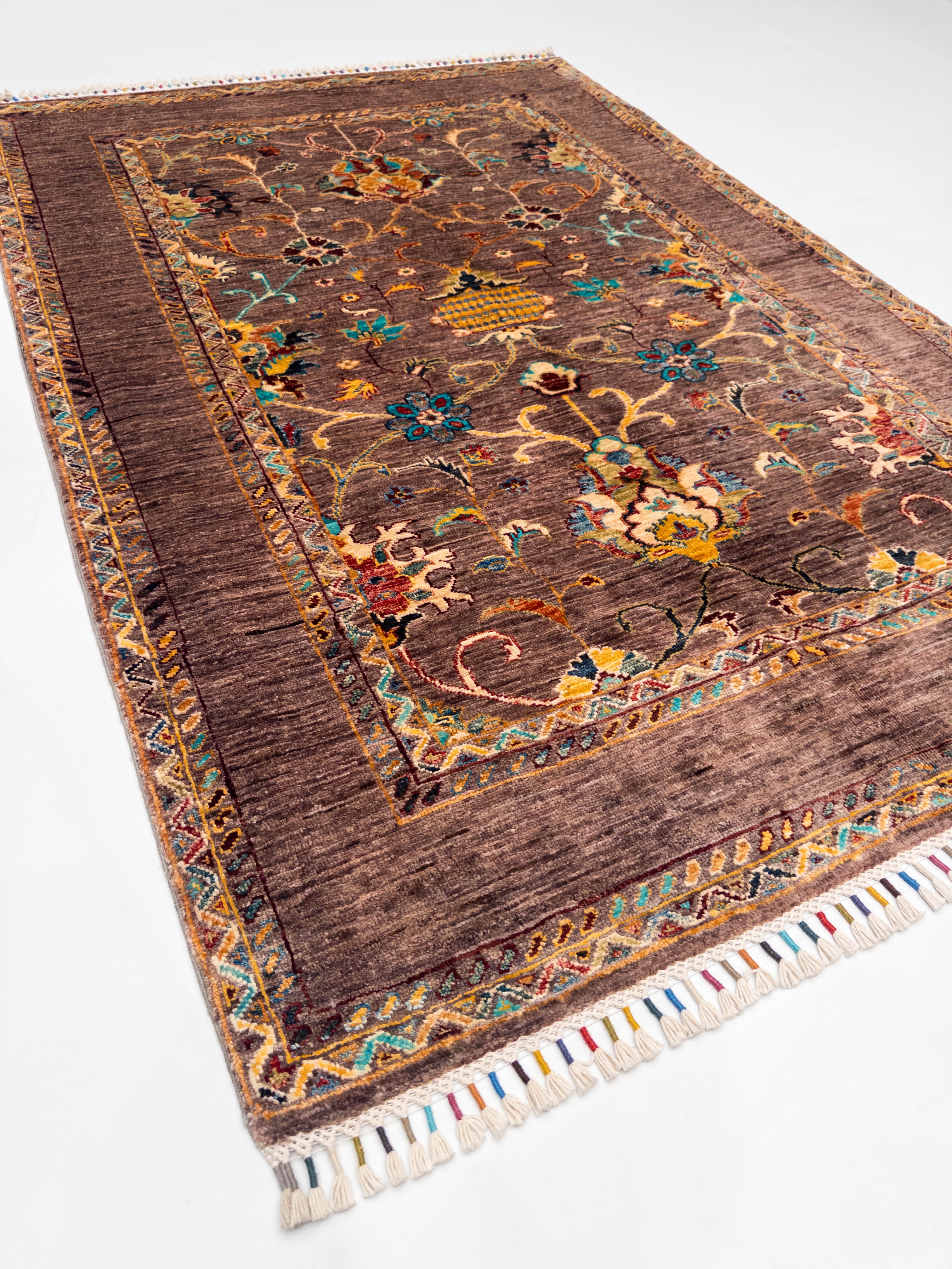 Öğretmenler Halı El Dokuma Bahtiyari Halı 125X184 - 113951401121