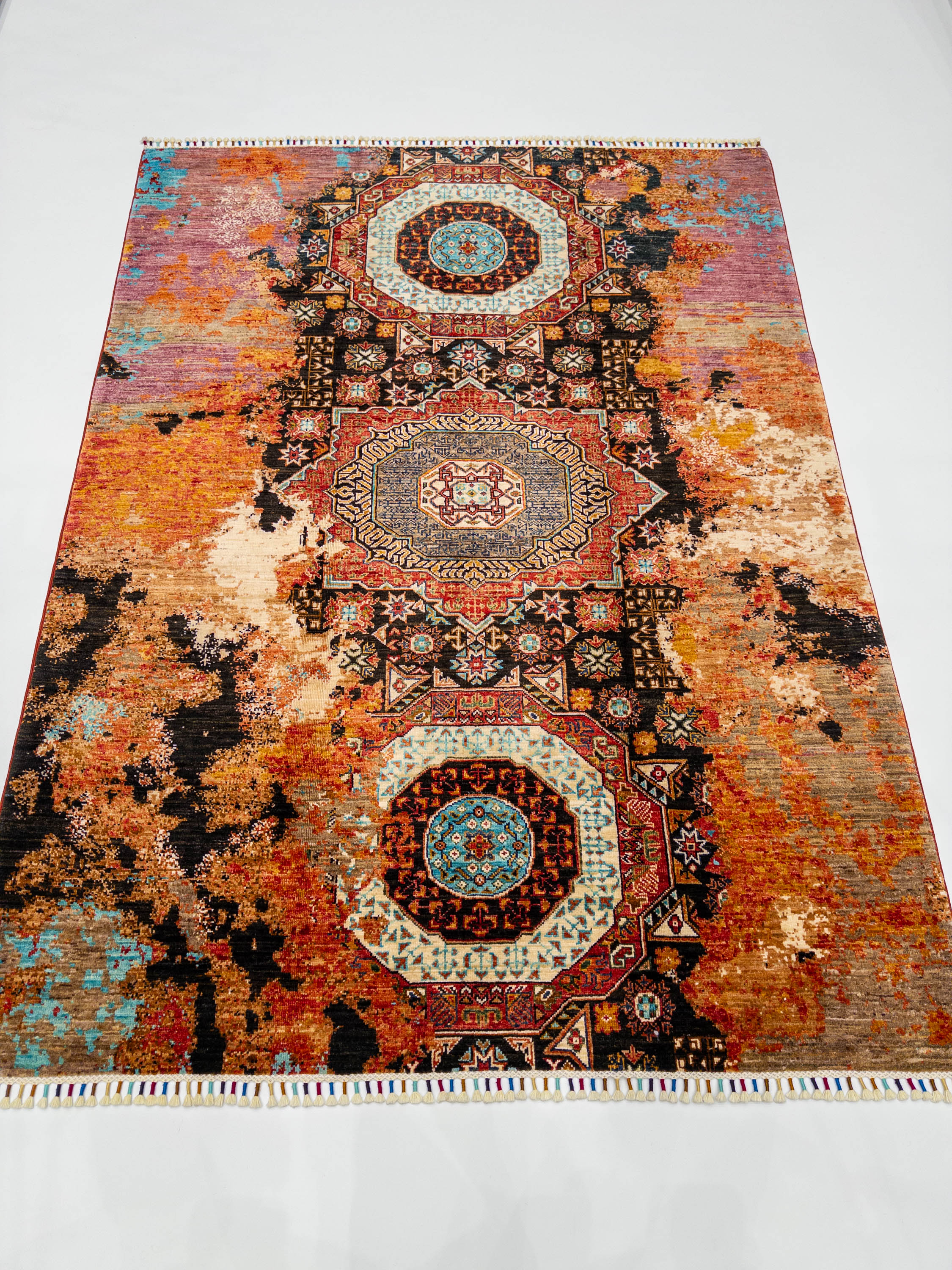 Öğretmenler Halı El Dokuma Memlük Halı 149X201 - 113951401531