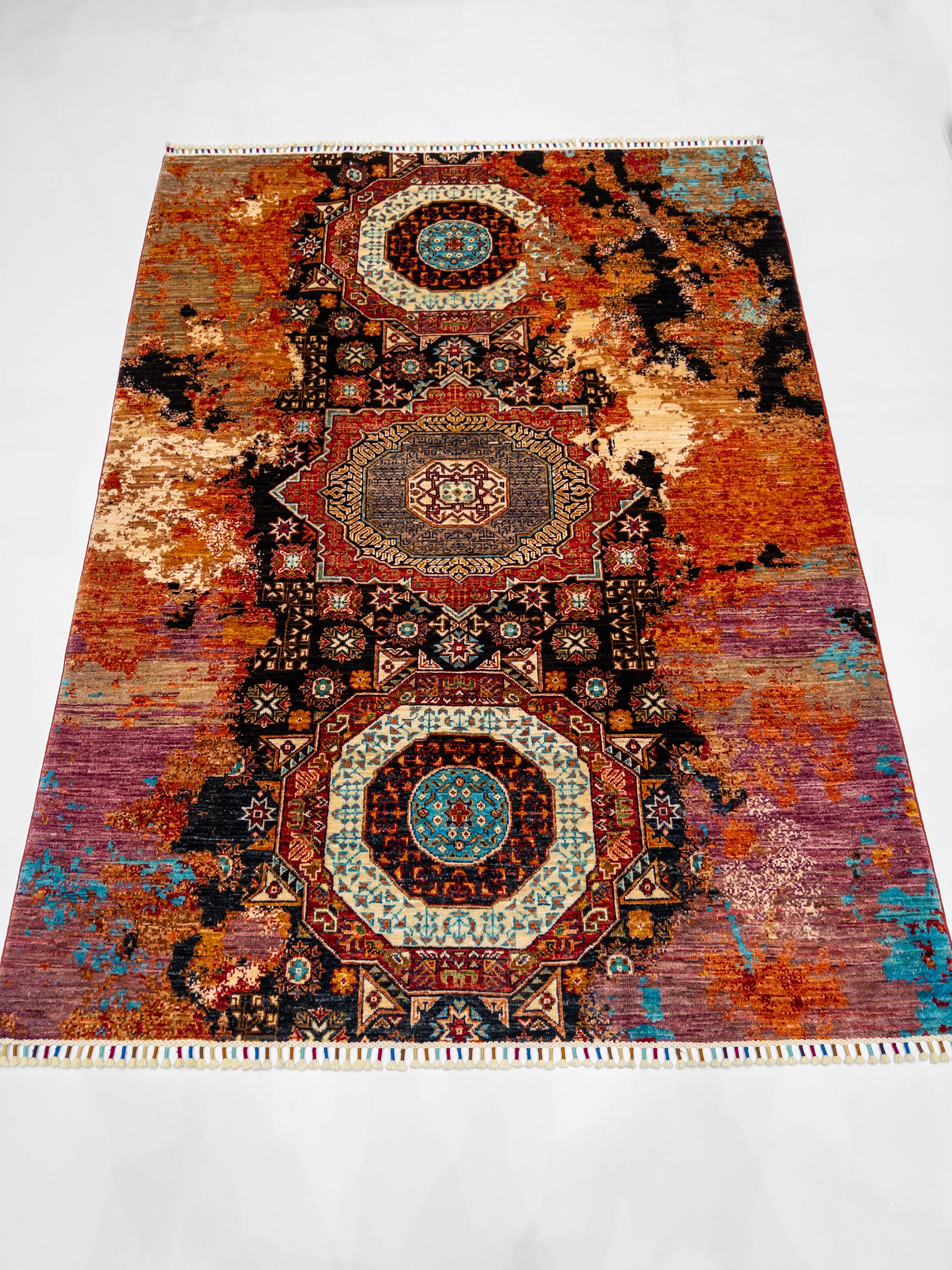 Öğretmenler Halı El Dokuma Memlük Halı 149X201 - 113951401531