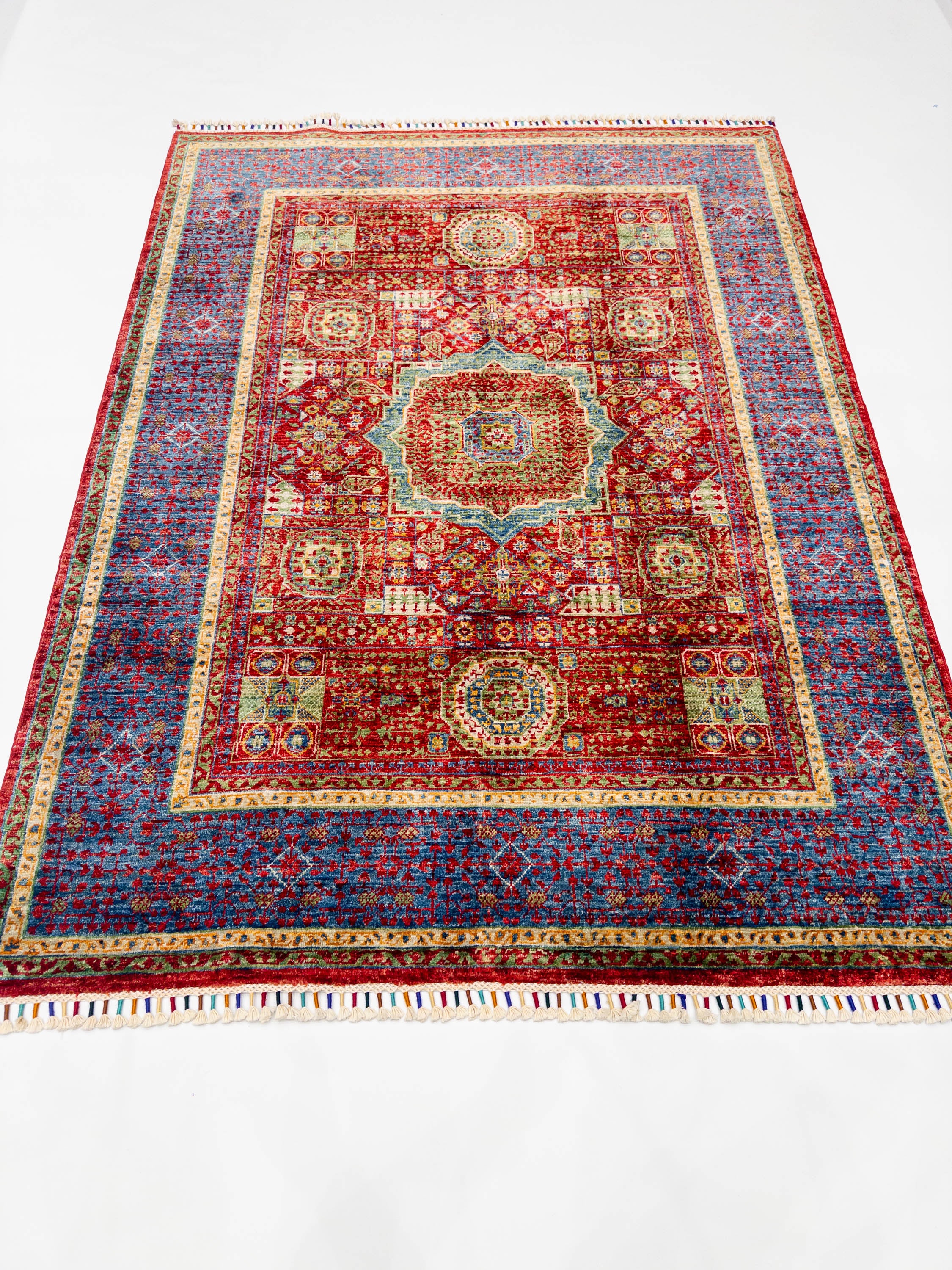 Öğretmenler Halı El Dokuma Memlük Halı 150X203 - 113901400323