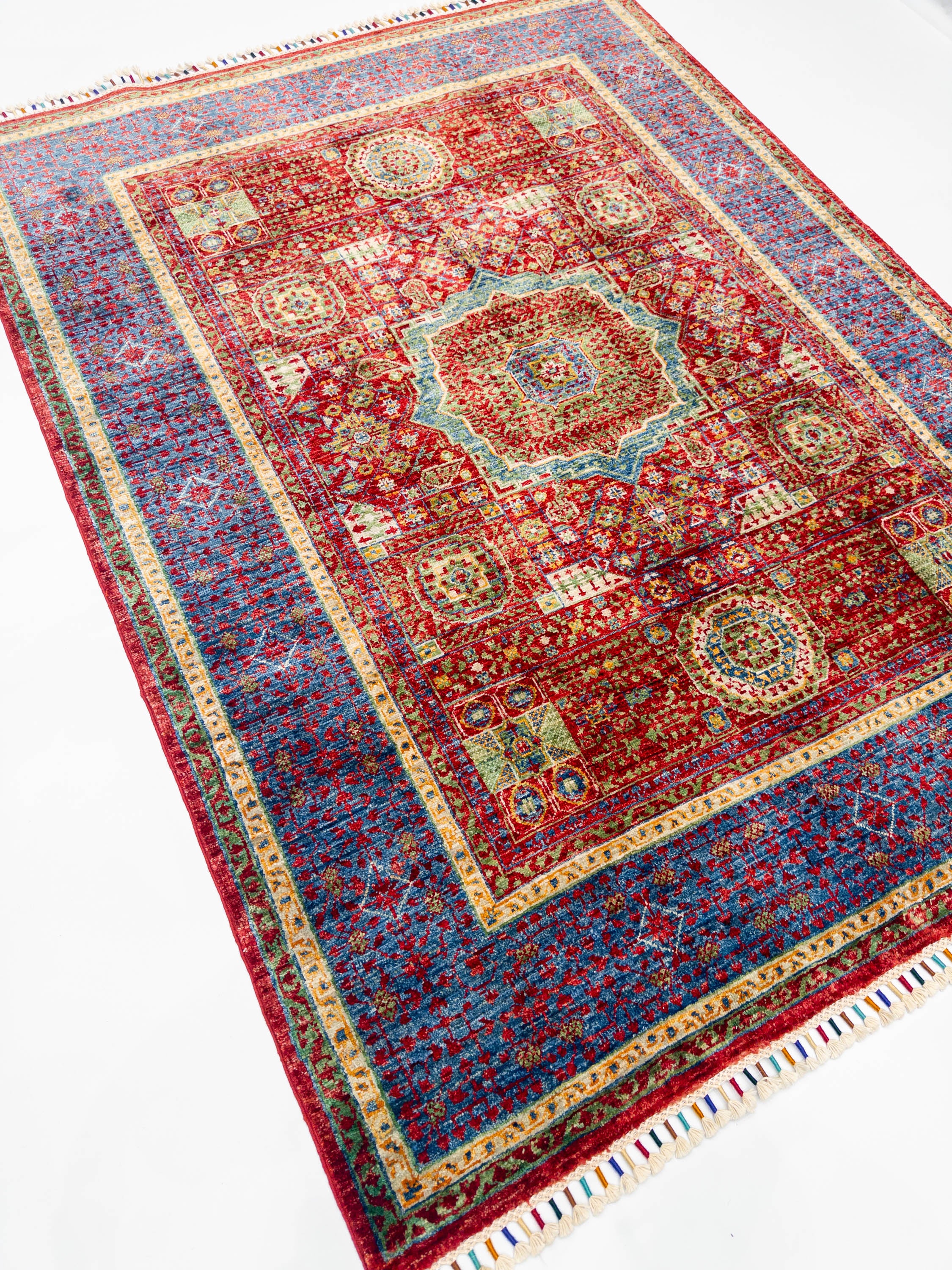 Öğretmenler Halı El Dokuma Memlük Halı 150X203 - 113901400323