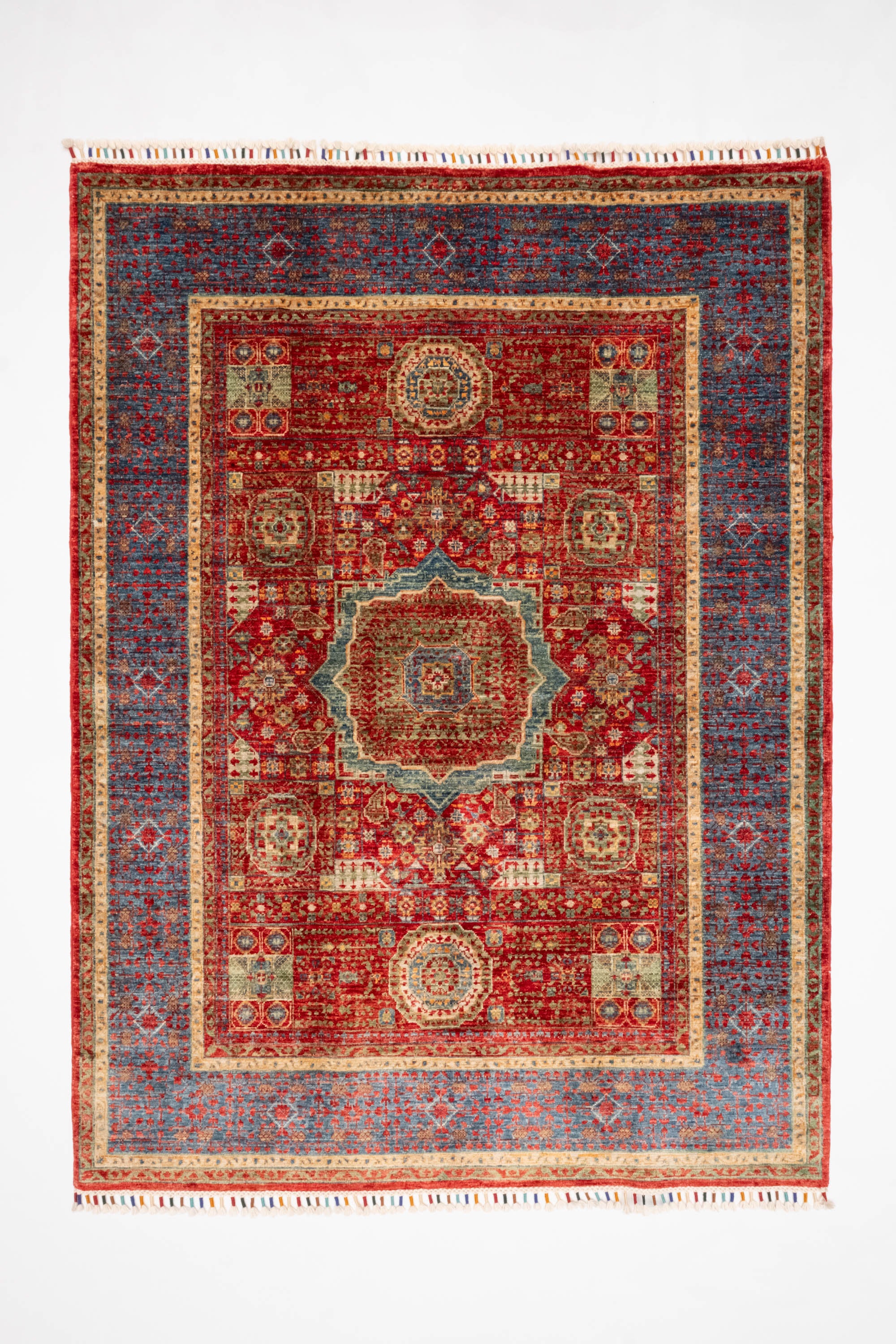 Öğretmenler Halı El Dokuma Memlük Halı 150X203 - 113901400323