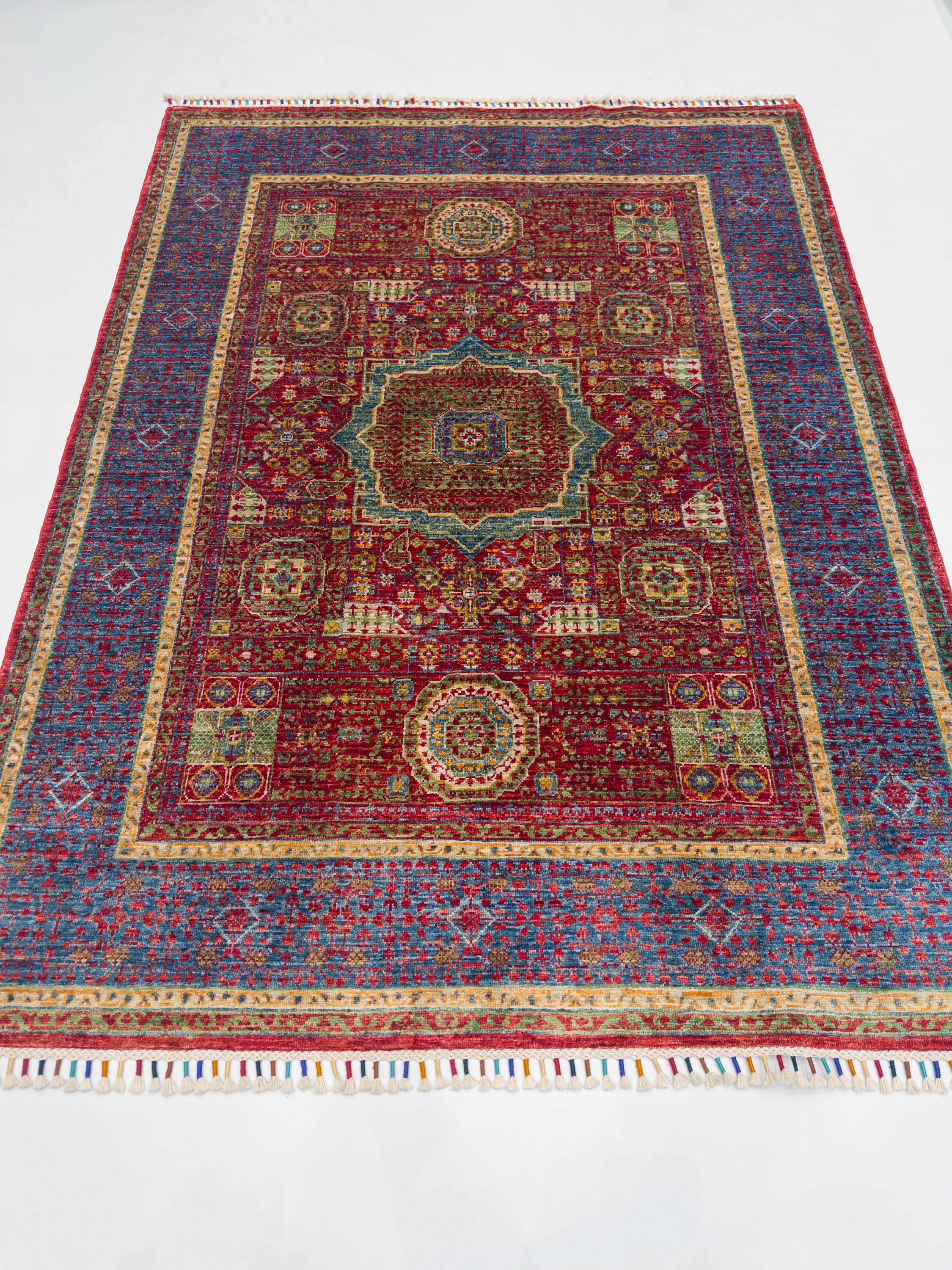 Öğretmenler Halı El Dokuma Memlük Halı 150X203 - 113901400323