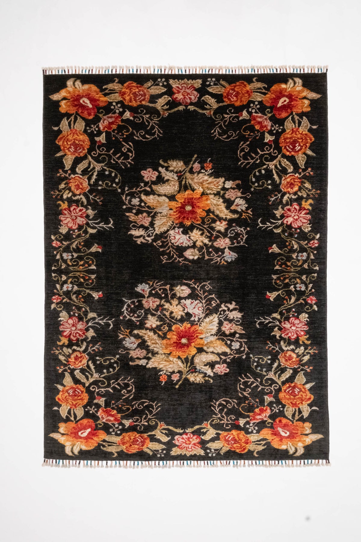 Öğretmenler Halı El Dokuma Karabag Halı 152X207 - 113901400391
