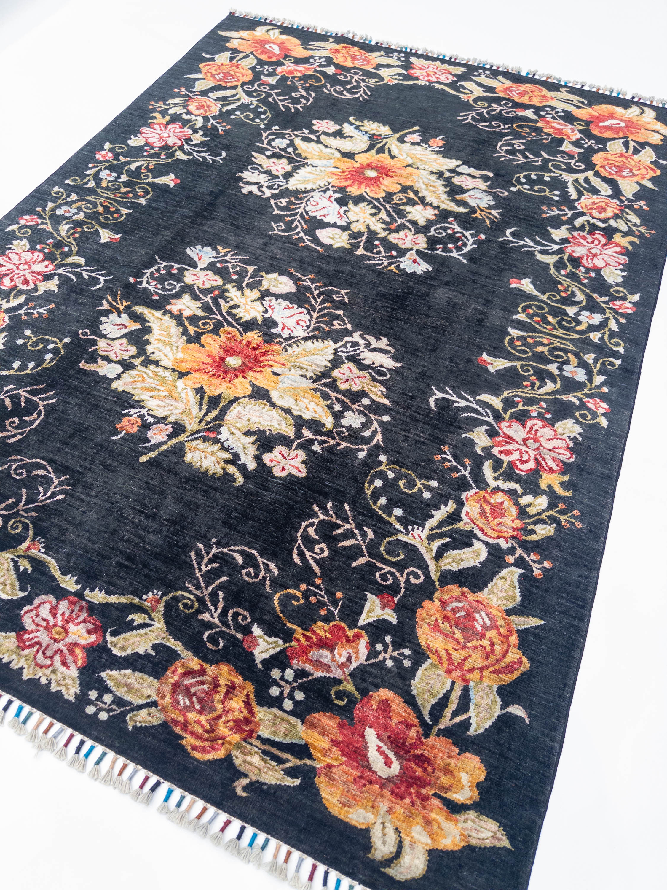 Öğretmenler Halı El Dokuma Karabag Halı 152X207 - 113901400391