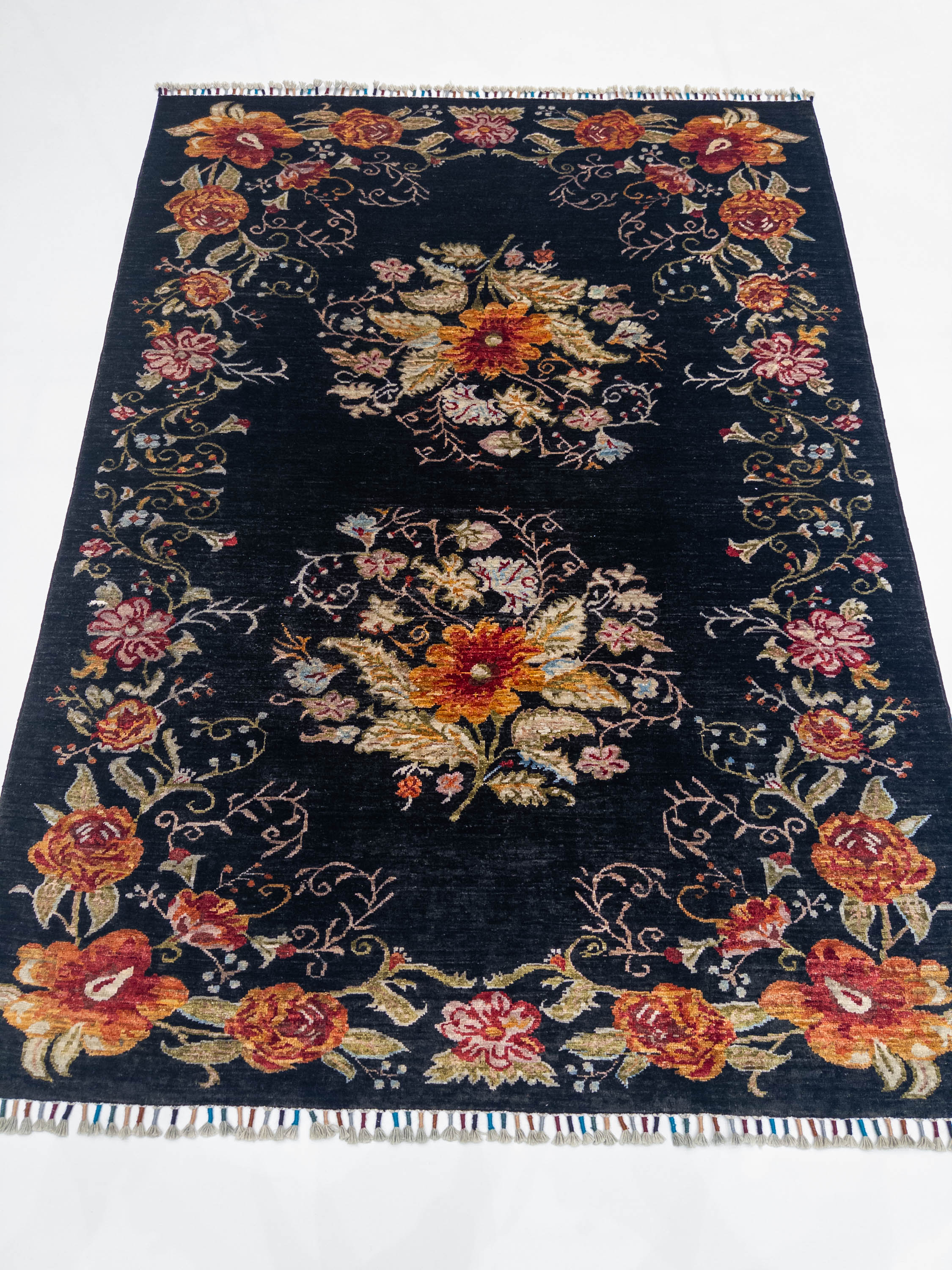 Öğretmenler Halı El Dokuma Karabag Halı 152X207 - 113901400391