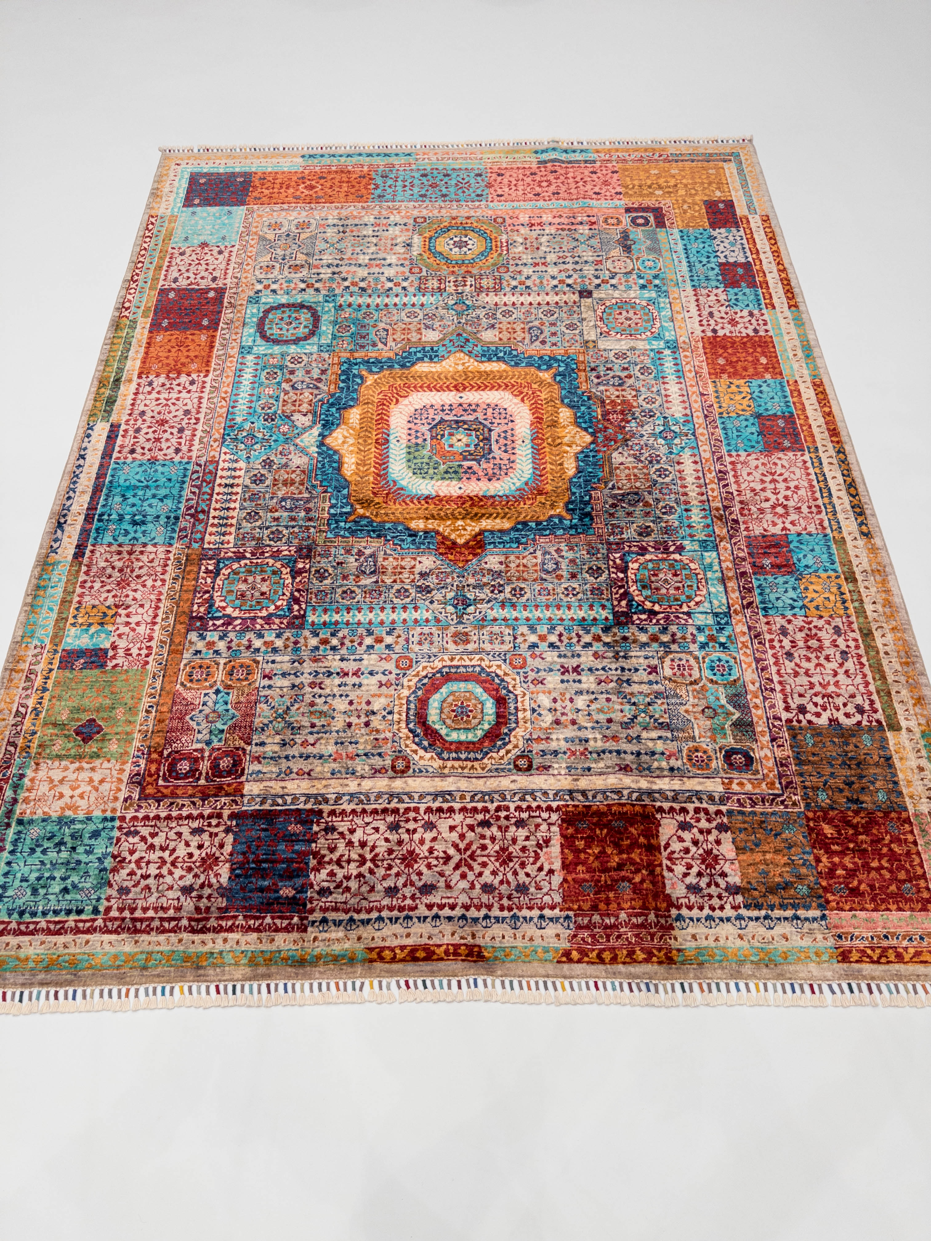 Öğretmenler Halı El Dokuma Memlük Halı 173X230 - 116661400124