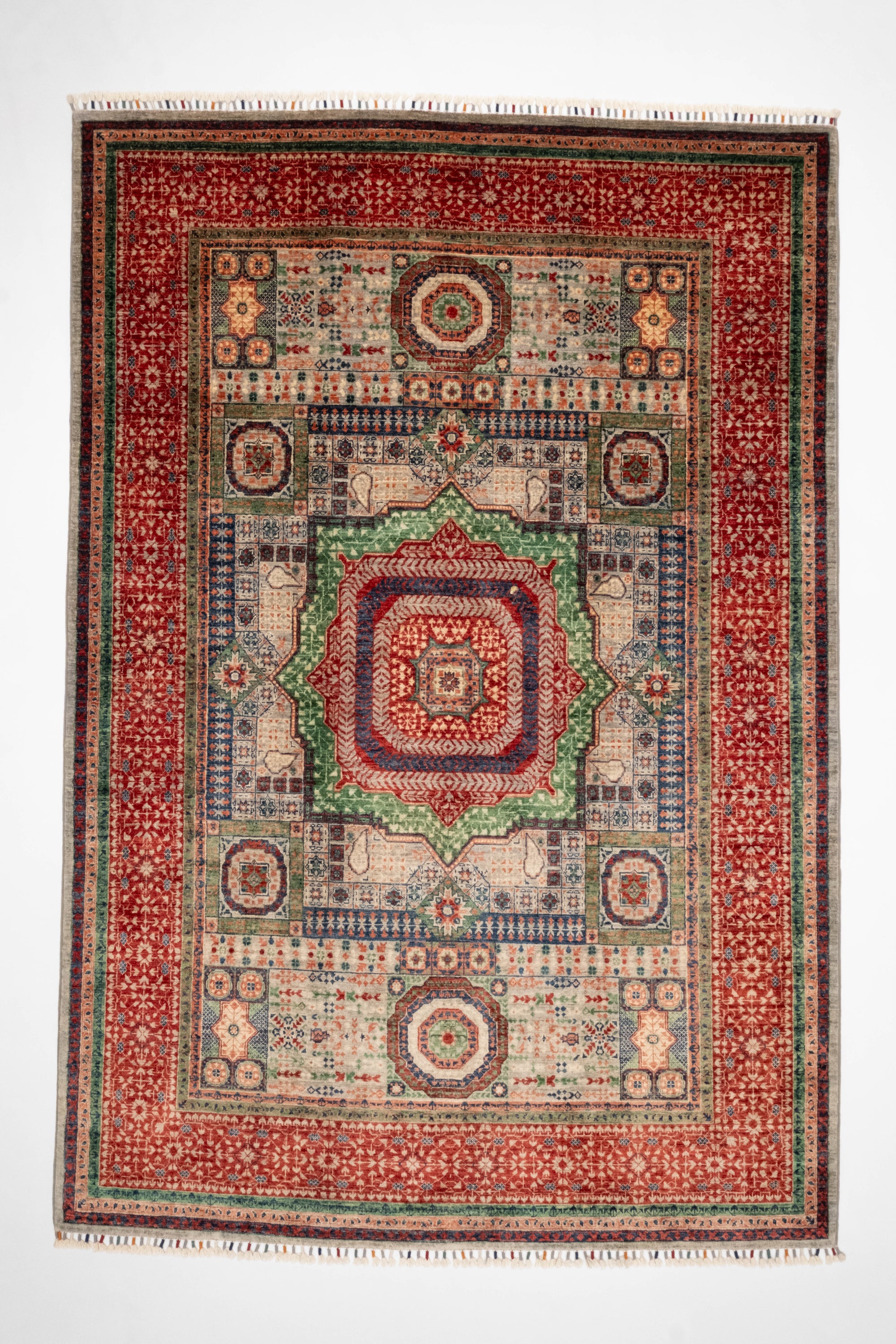 Öğretmenler Halı El Dokuma Memlük Halı 251X170 - 113901400326