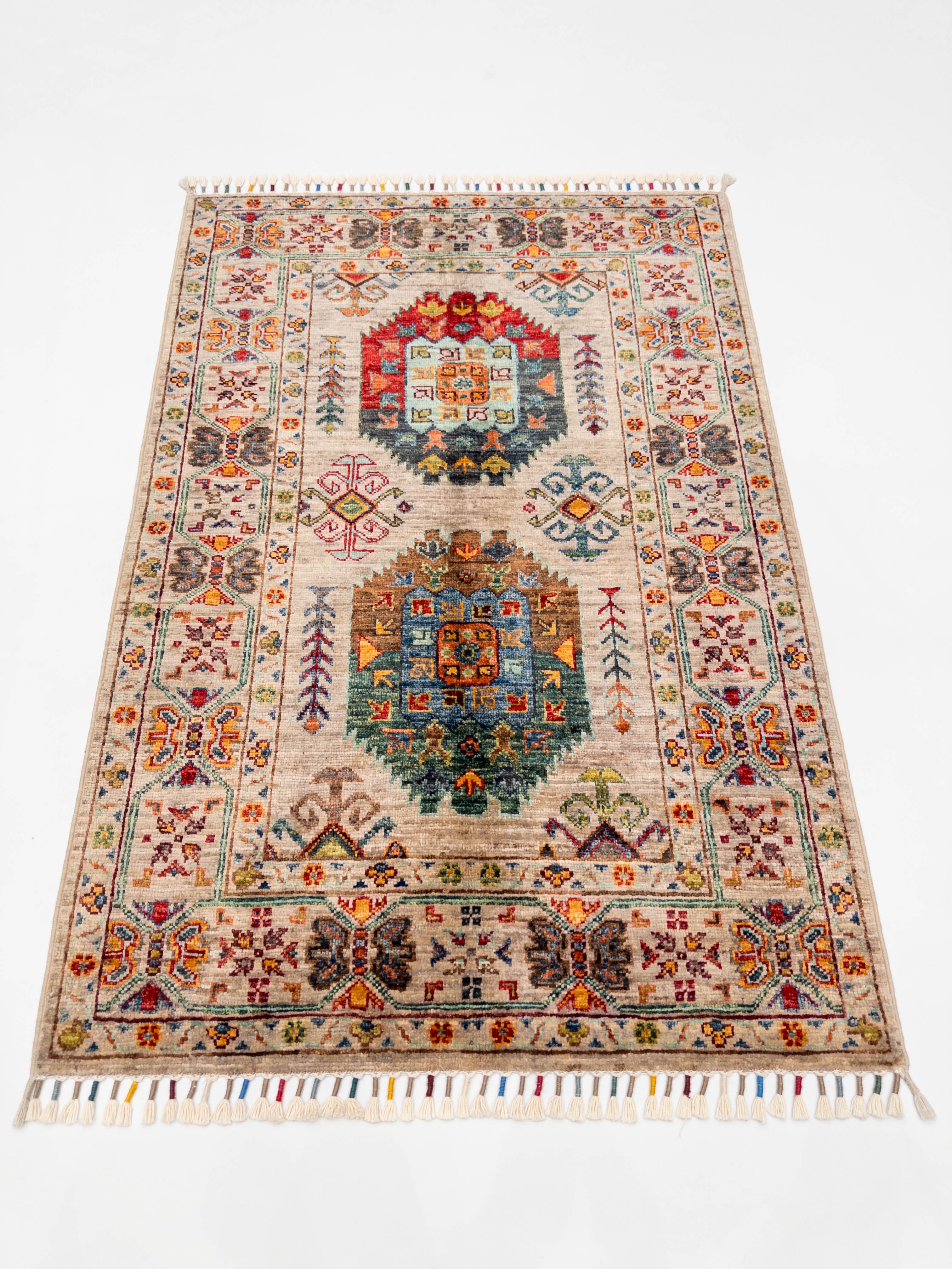 Öğretmenler Halı El Dokuma Bahtiyari Halı 81X122 - 113901400206