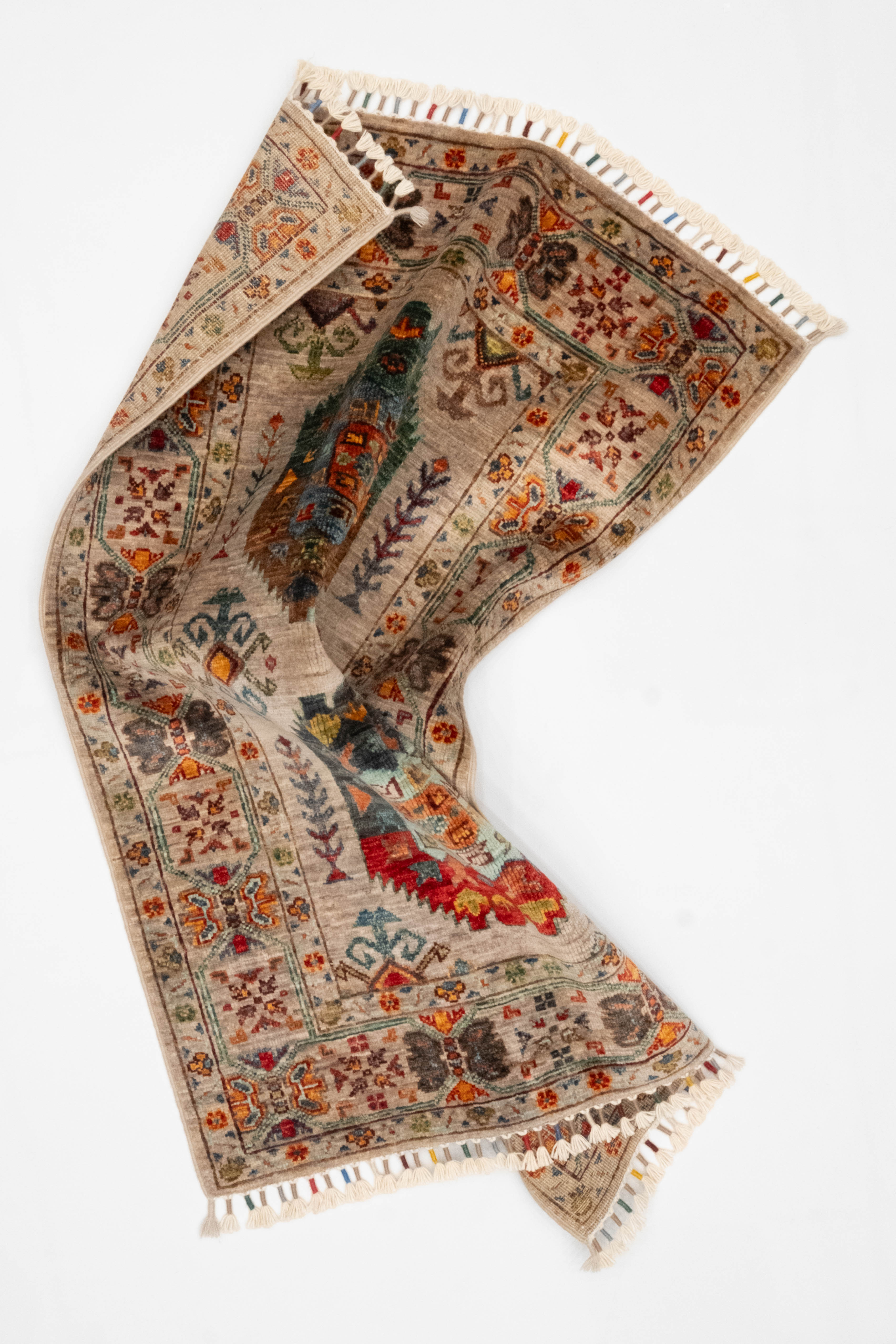 Öğretmenler Halı El Dokuma Bahtiyari Halı 81X122 - 113901400206