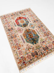 Öğretmenler Halı El Dokuma Bahtiyari Halı 81X122 - 113901400206