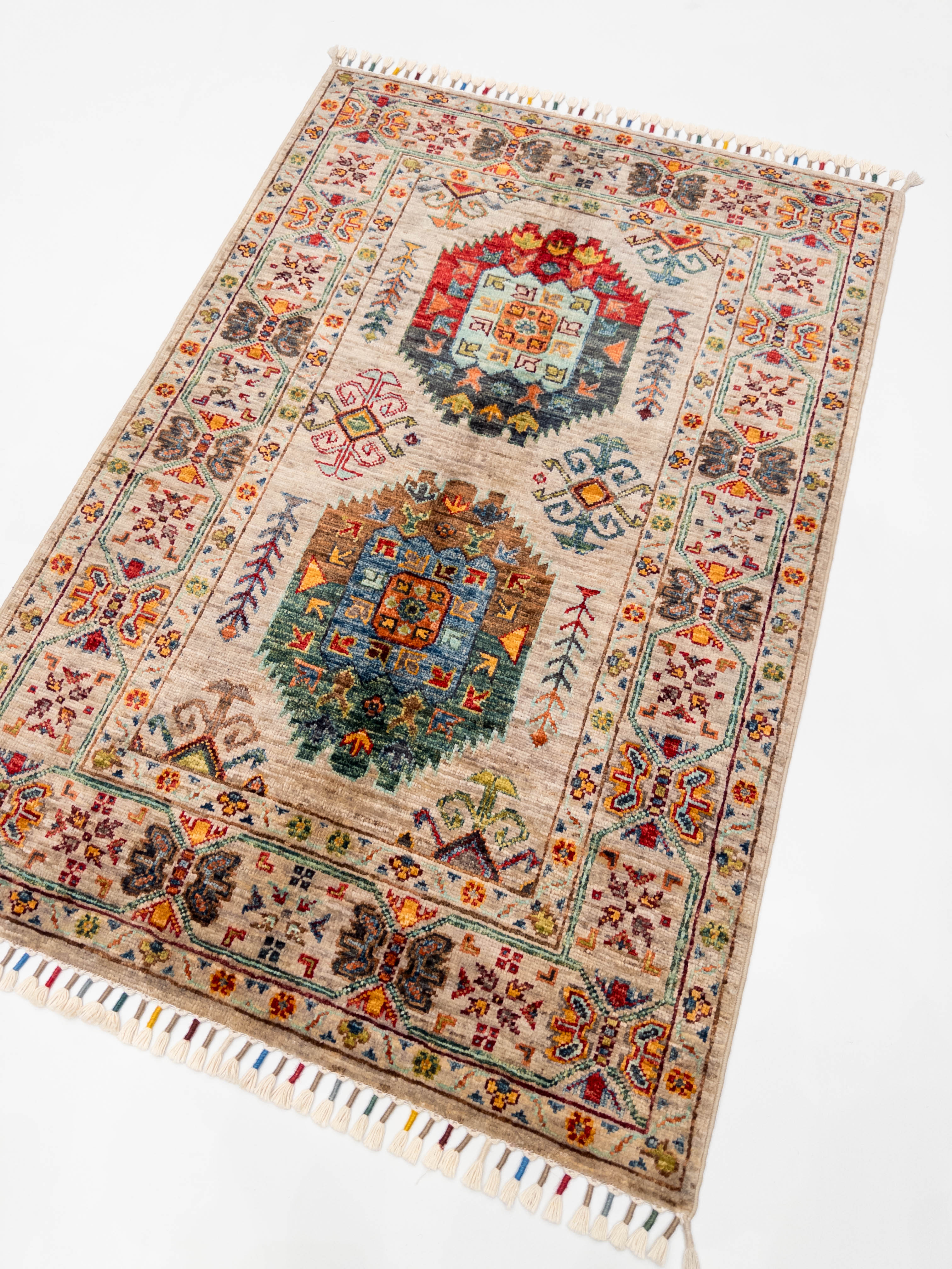 Öğretmenler Halı El Dokuma Bahtiyari Halı 81X122 - 113901400206