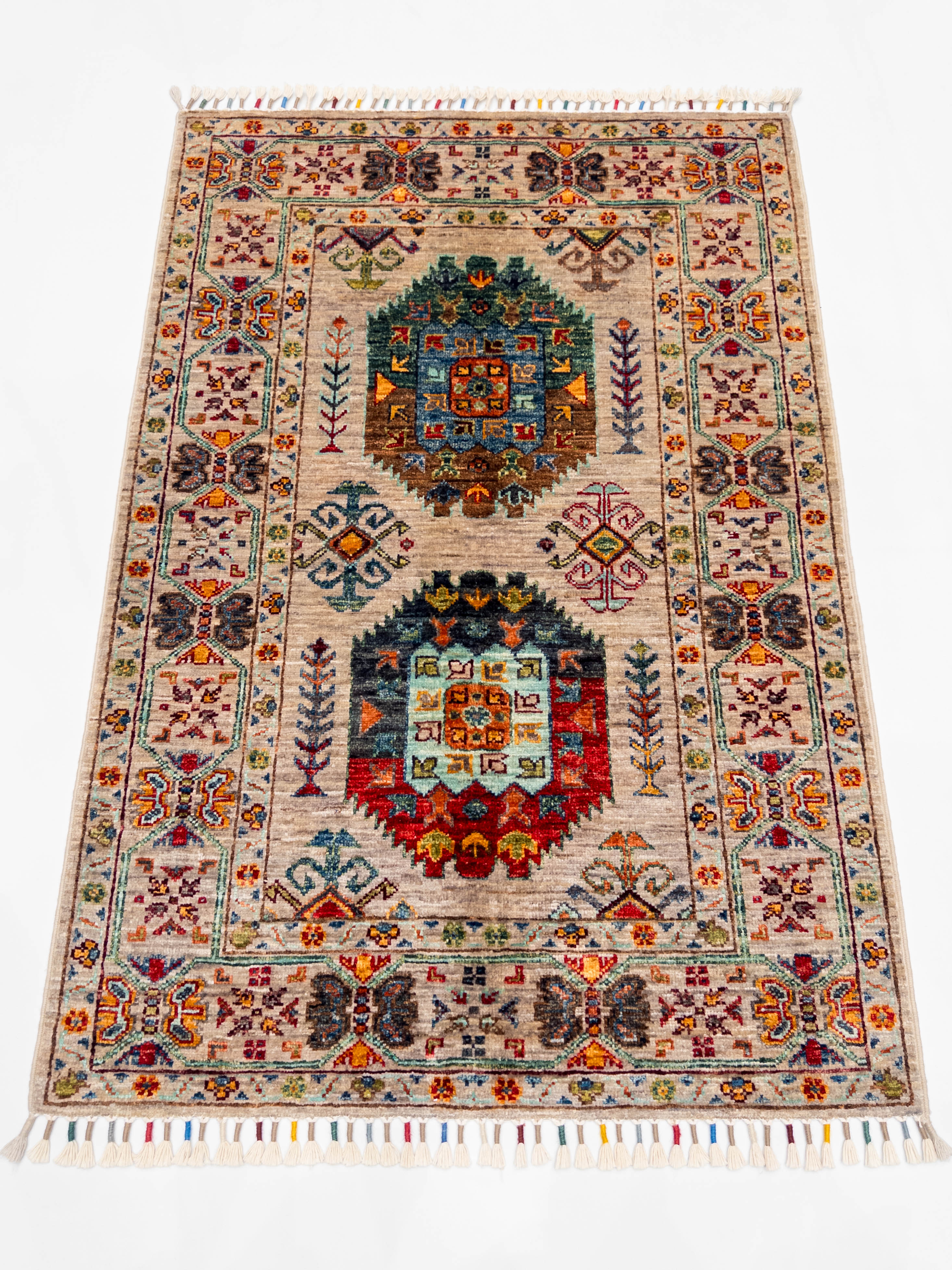 Öğretmenler Halı El Dokuma Bahtiyari Halı 81X122 - 113901400206