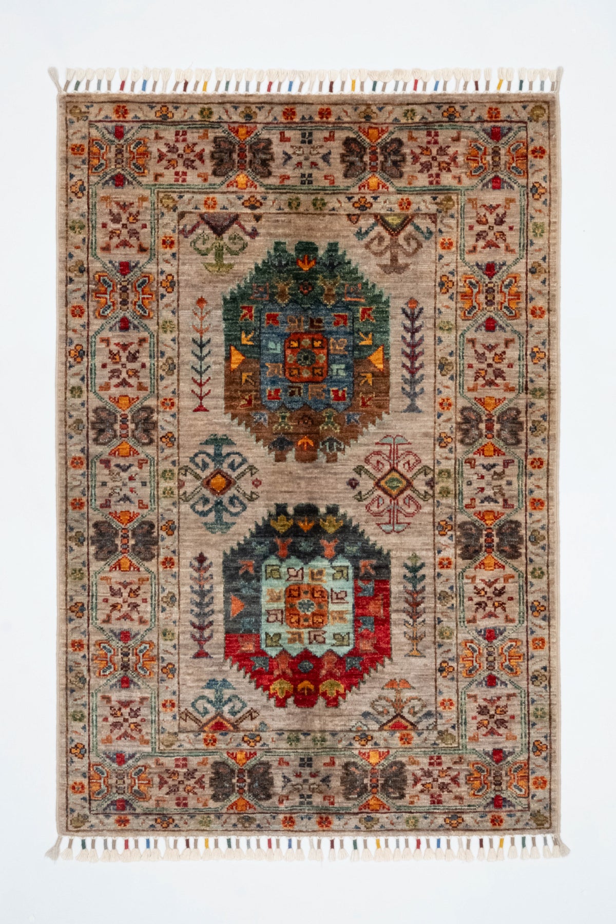 Öğretmenler Halı El Dokuma Bahtiyari Halı 81X122 - 113901400206