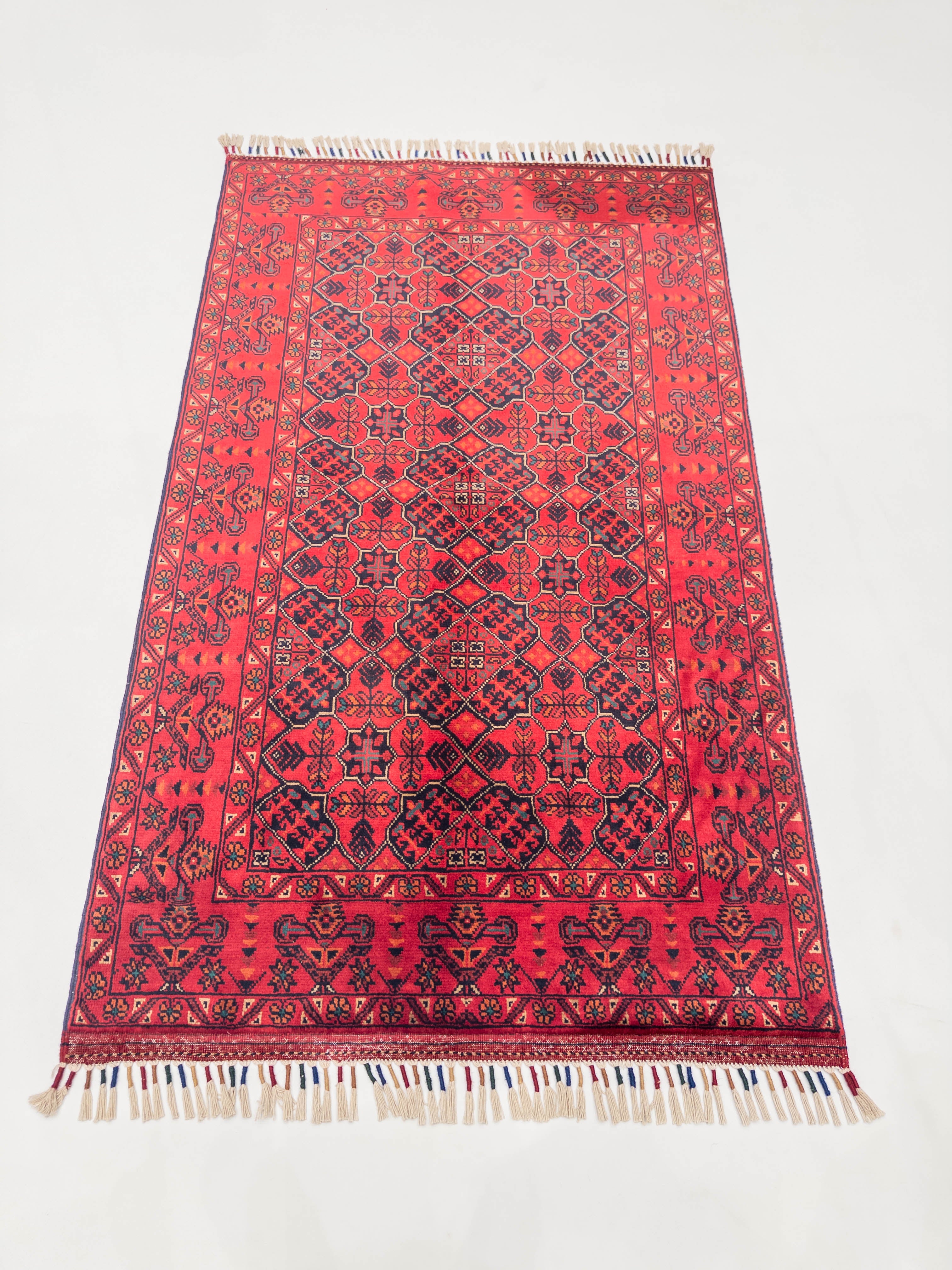 Öğretmenler Halı El Dokuma Halmuhammedi Halı 90X148 - 119141400075