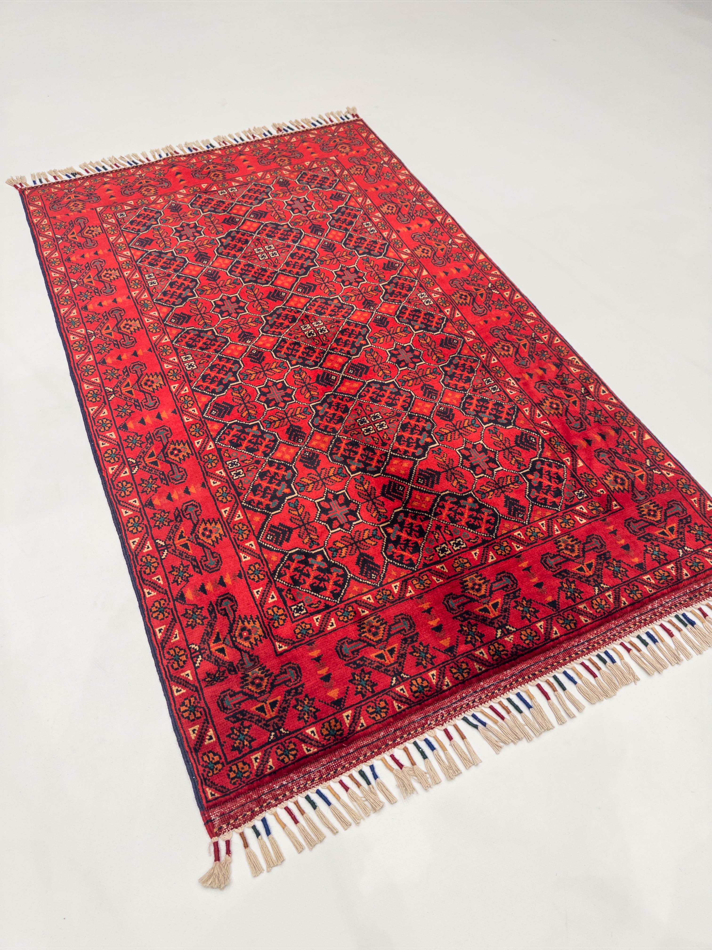 Öğretmenler Halı El Dokuma Halmuhammedi Halı 90X148 - 119141400075